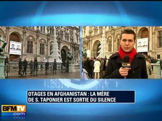 Mobilisation pour les otages en Afghanistan