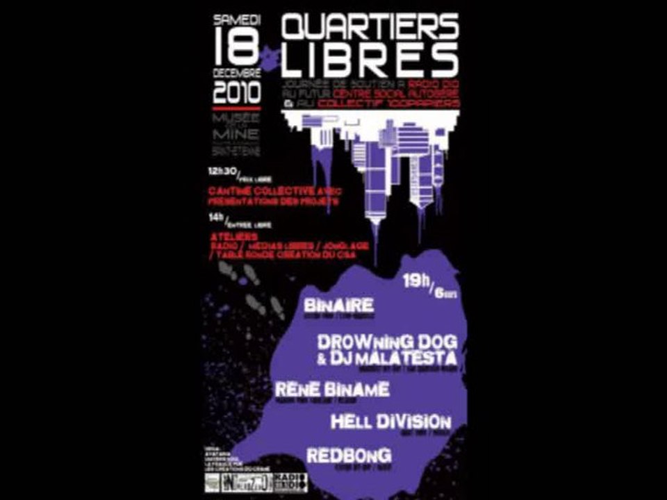 IN DA ZONE 89.5 fm FREESTYLE "QUARTIERS LIBRES" 1/3