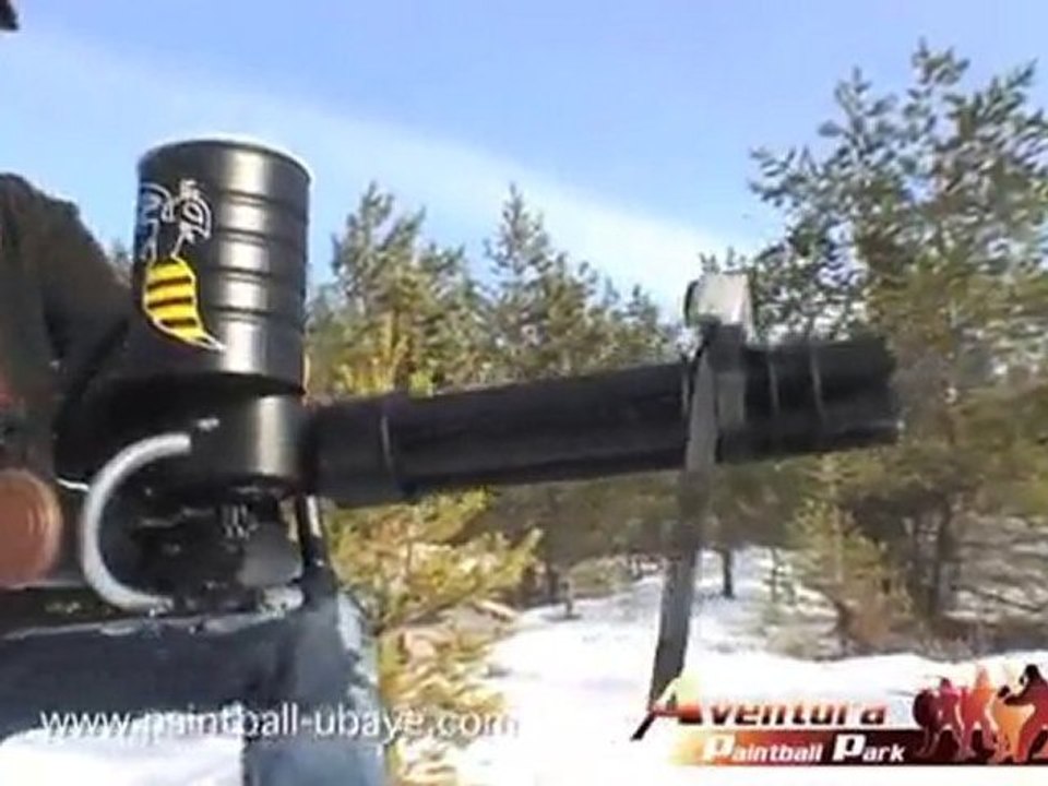M134 gatling paintball handmade