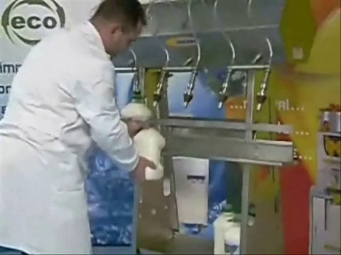 Envasadora de liquidos de Frucosol