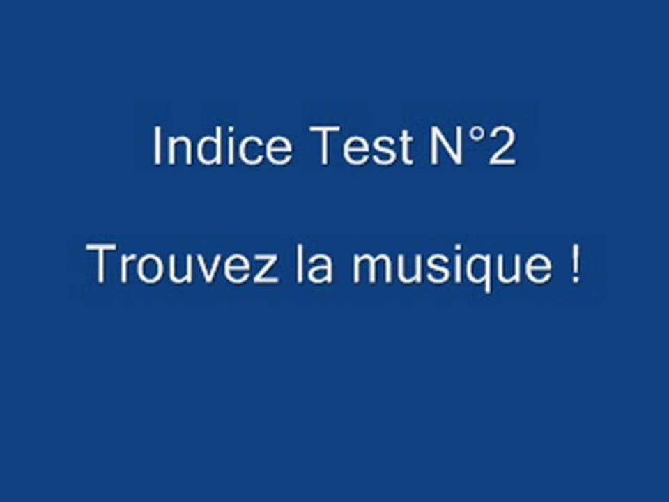 Cree-Indice Test N°2