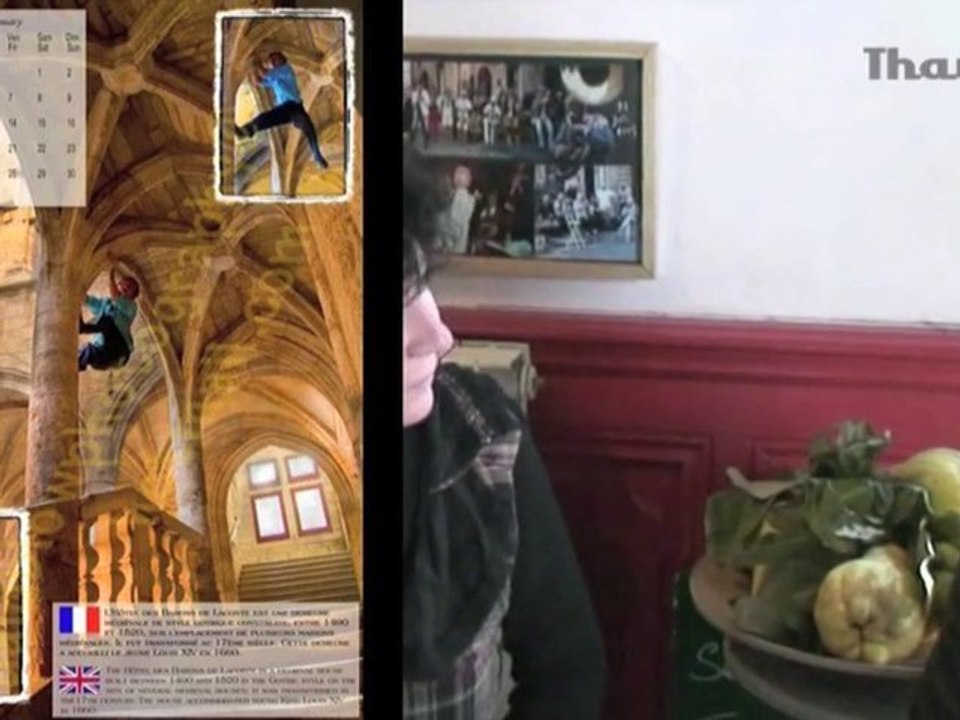 Alain Robert en calendrier pour Pézenas