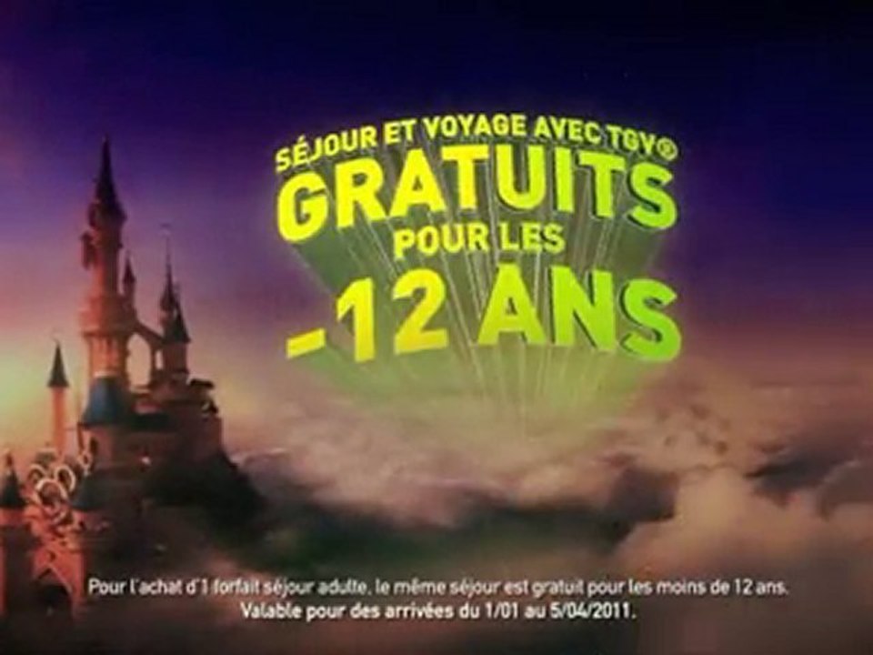 Publicité Disneyland Paris - Les 3 mois irrésistibles