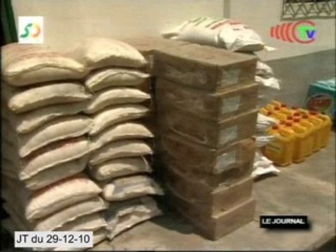 Le Rotary Club Djoué remet des dons à l'archidiocèse de BZV