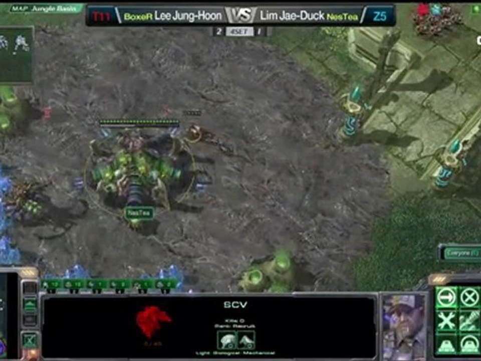 GSL2 Finals - Set 4 - BoxeR[T] vs Nestea[Z]