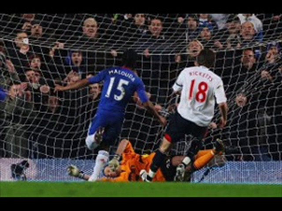 Chelsea 1-0 Bolton Wanderers Malouda scored