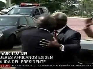 Líderes africanos llegan a Costa de Marfil para exigir salida del presidente