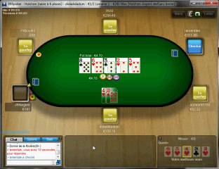 Cash Game Short Handed sur 888 en NL200