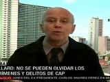 Pérez remite a muertos, corrupción y CIA: Allard