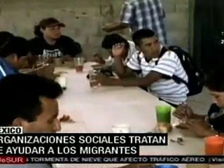 Organizaciones sociales, consuelo para migrantes en Oaxaca,