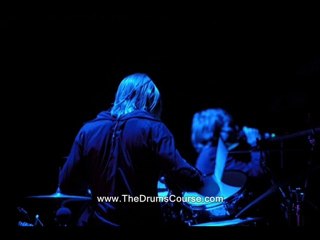 monkey playing drums