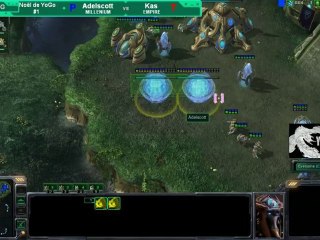 Vidéo Starcraft 2 : Adel (P) vs Kas (T)