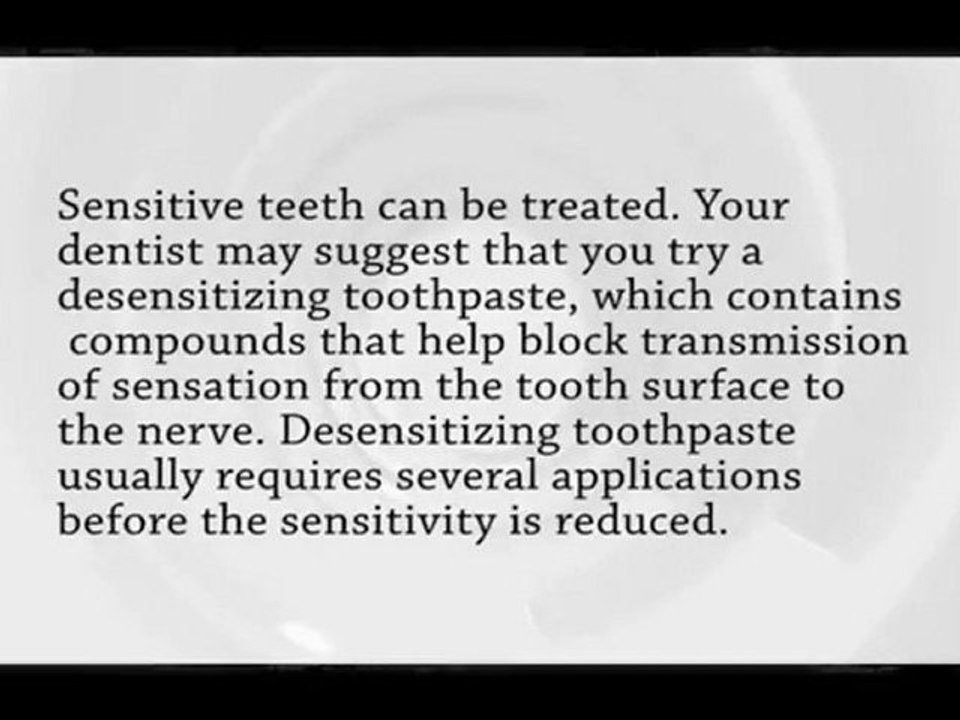 Arvada Dentist helps those with sensitive teeth.