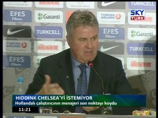 Hiddink Chelsea'yi İstemiyor