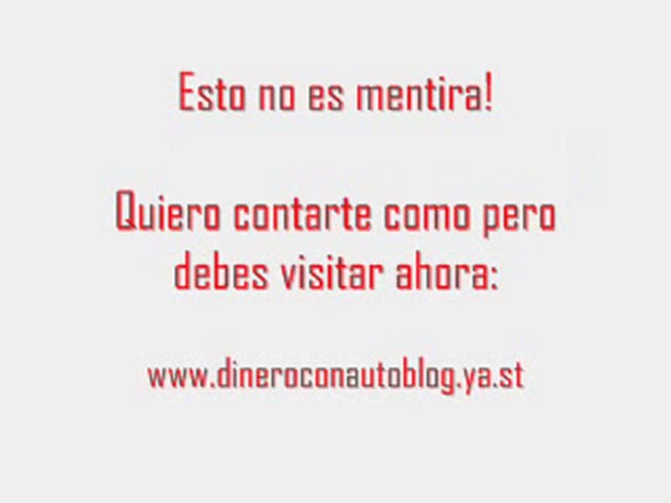 Ganar Dinero en Internet Automatico con Blogs!