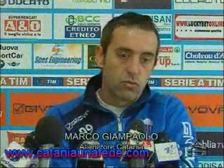Giampaolo tira le somme sul 2010 del Catania