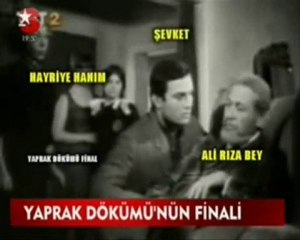 İşte Yaprak Dökümü'nün 43 sene önceki finali...