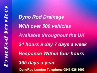 Dyno Rod London Drains Services