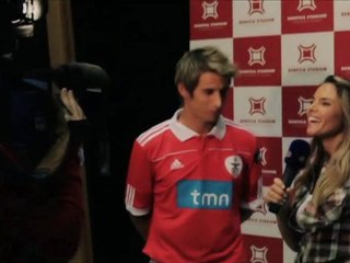 Fábio Coentrão na campanha "Quinta da Trindade"
