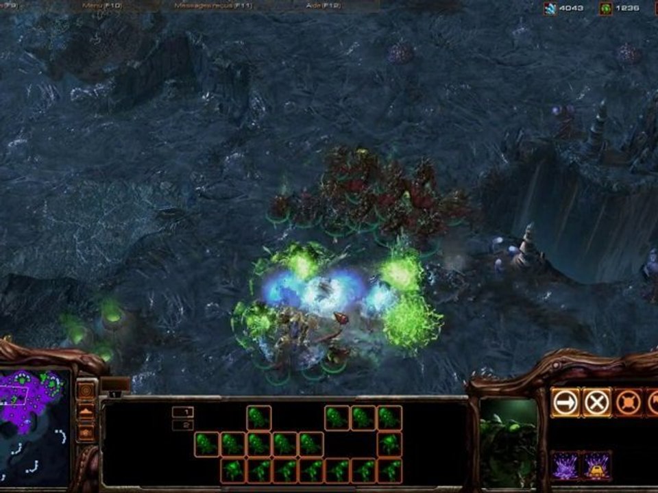 Présentation des zergs starcraft 2