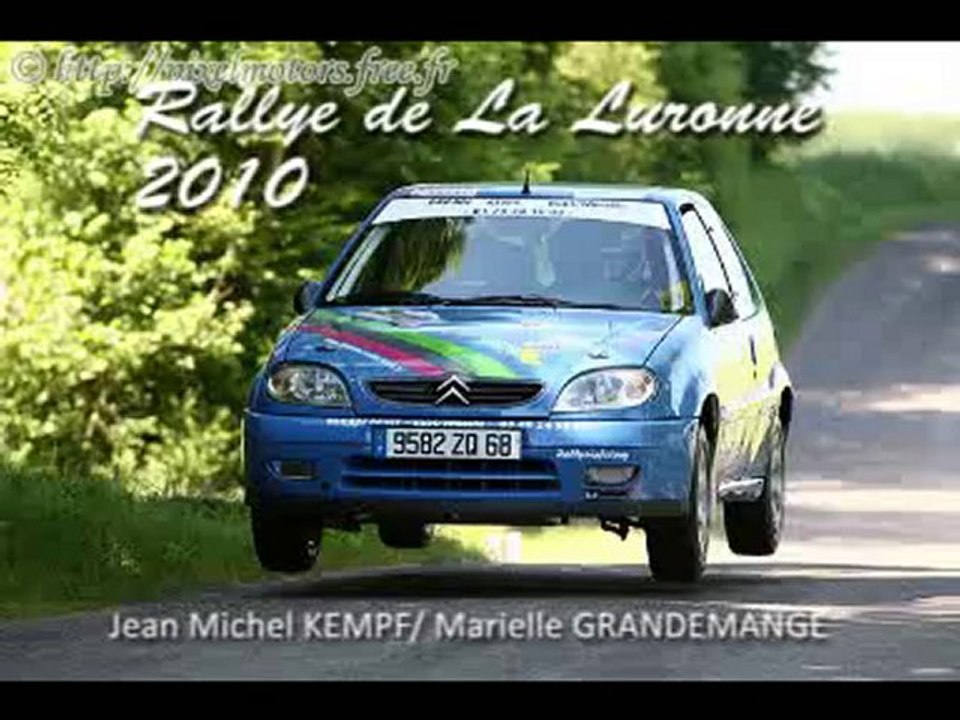 Jm Kempf - Rallye de la Luronne 2010