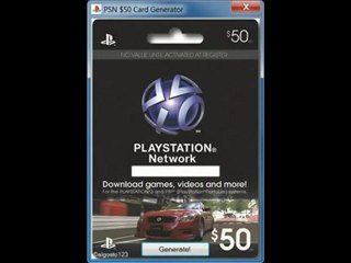 PSN Code Generator 2011 working 100$ code generator free