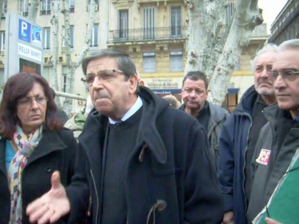 Rassemblement des postiers de Marseille 02 le 30-12-2010 (2)