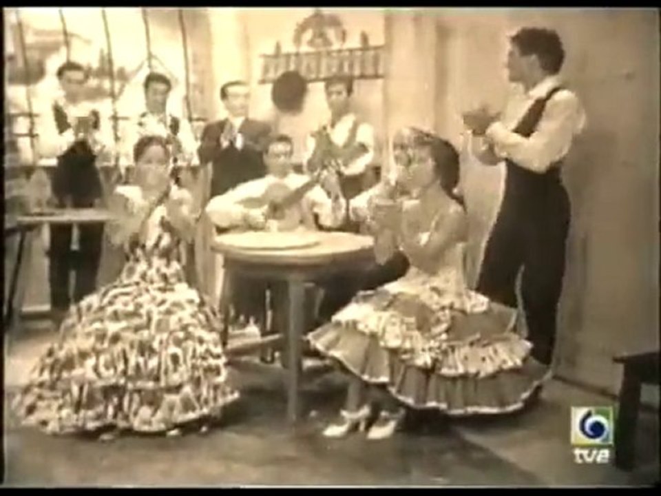 Carmen Amaya y su troupe por Bulerias - 1961