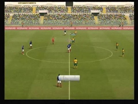 ウイイレ2011　オフライン対戦5試合目　南アフリカｖｓフランス