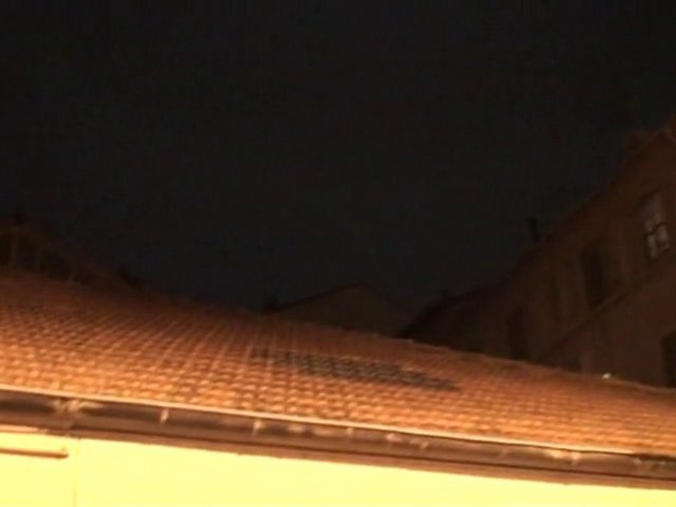 la neige a Nice-centre 1 mois avant l hiver ! 19.11.2010