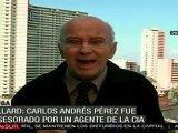 Allard: Carlos Andrés Pérez fue asesorado por un agente de la CIA