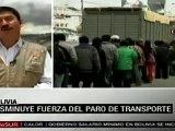 Protestas en La Paz contra aumento de combustibles