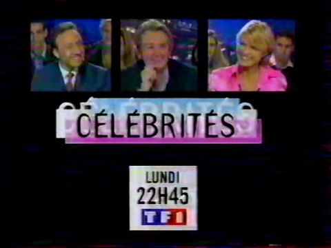 Bande Annonce De L'emission Célébrités Septembre 1998 TF1