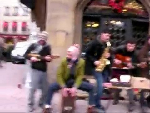 marché de Noël de Strasbourg 2010- musiciens