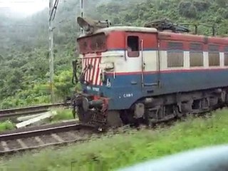 Indian Railway - Racing between two trains