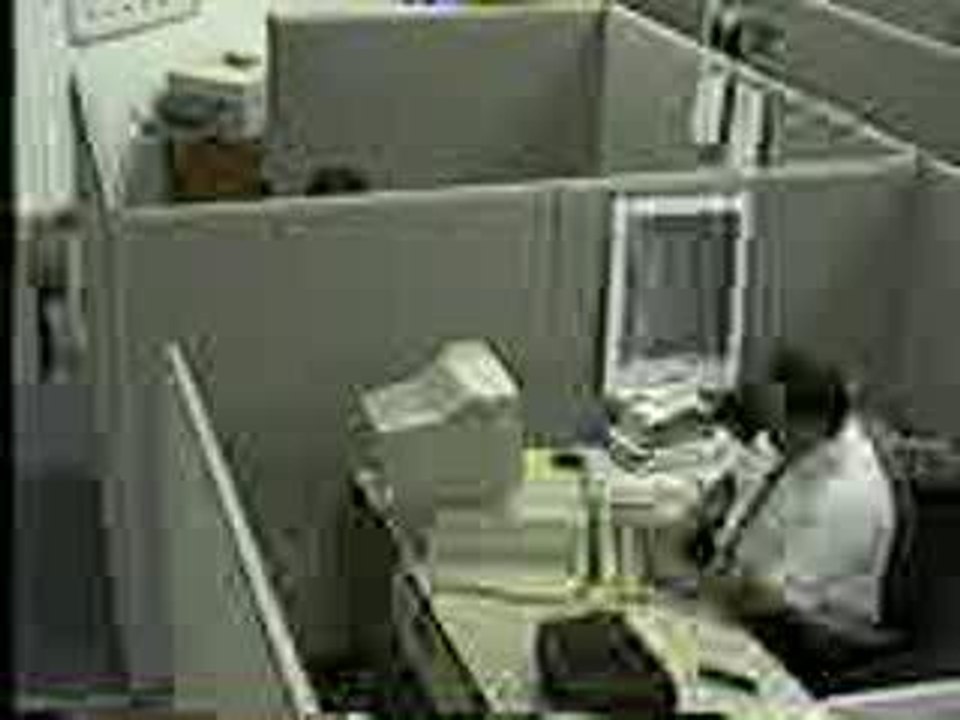 PISSED OFF OFFICE WORKER