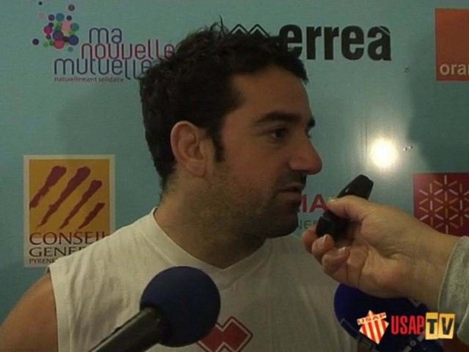 itv d'avant match USAP Brive Janvier 2011