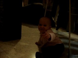 Parcours d'obstacle avec papy