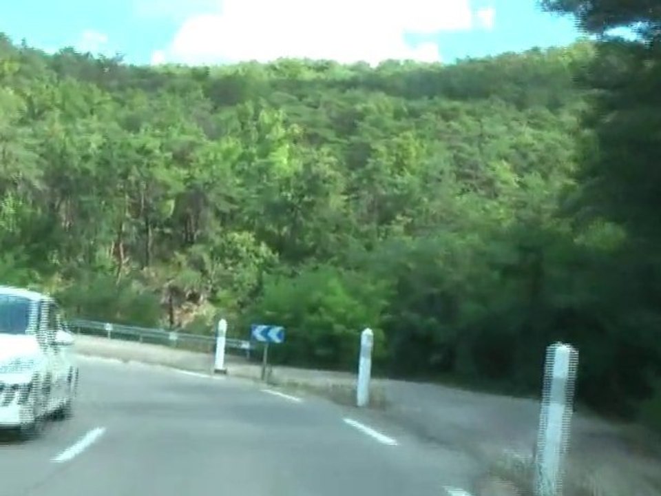 Haute Provence - Route bei Digne