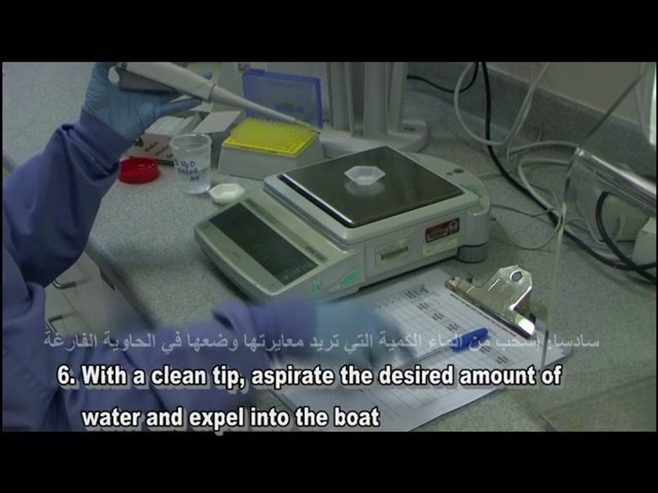Pipette Calibration