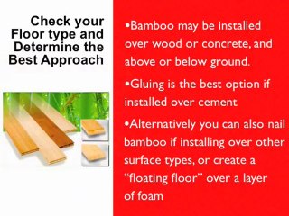San Diego Flooring - 3 Simple Steps for Bamboo Installation