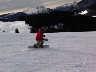 Leçon de snowboard avec Maître Simon -White- Baudet 2/2