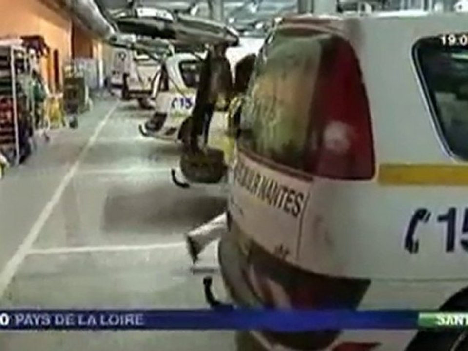 Greve au SAMU SMUR de Nantes