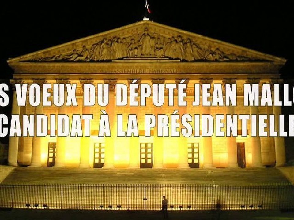 Voeux de Jean Mallot pour l'année 2011