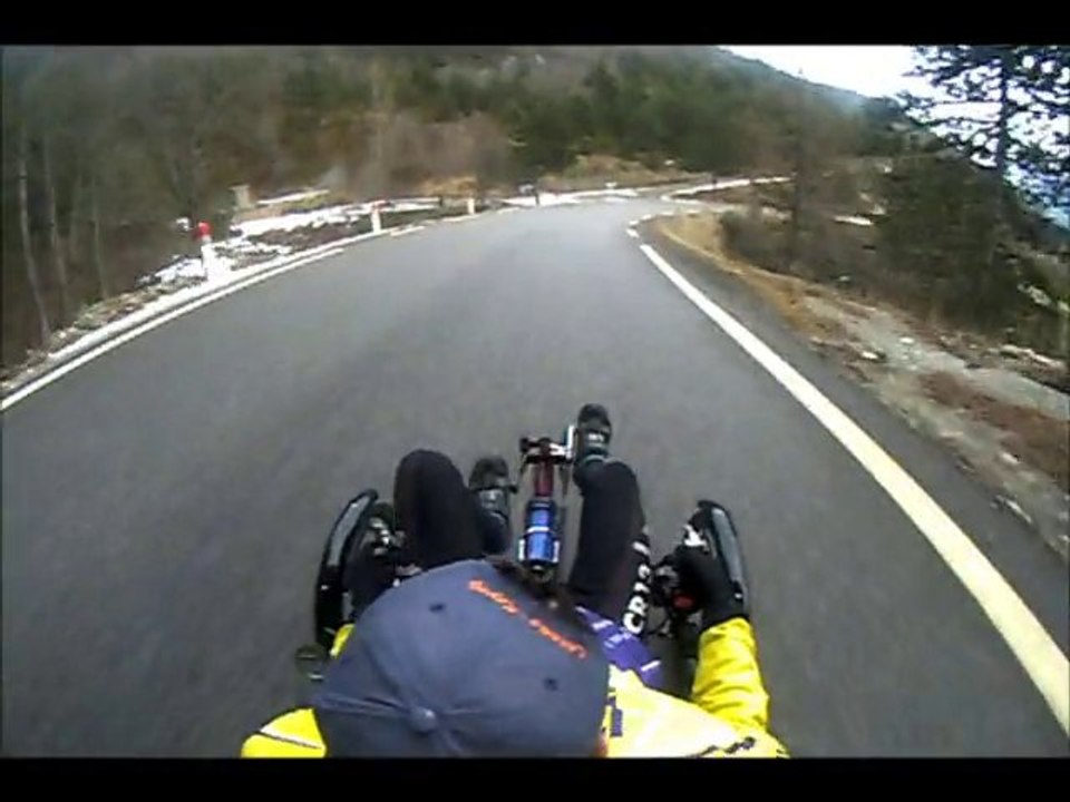 descente col de cabre en catrike