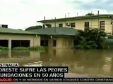 Australia sufre inundaciones históricas