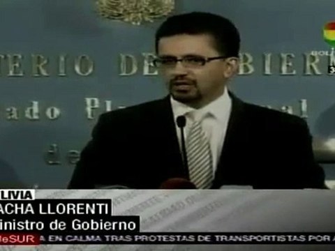 Violentas manifestaciones de la oposición boliviana en rechazo a aumento de combustible