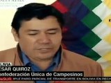Bolivia: Protestas en La Paz y El Alto contra aumento en precio de combustibles