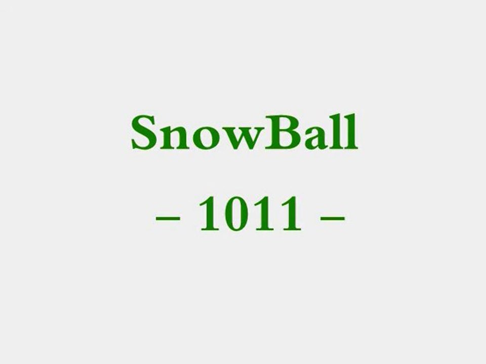 SnowBaLL  -1011-