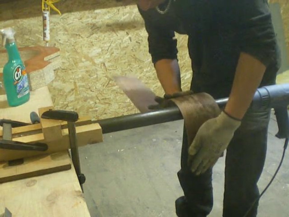 Kenzo Lutherie Guitare - cintrage eclisses OM